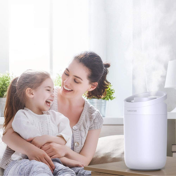 Nawilżacze 3L, ultra cichy nawilżacz powietrza 30 dB do sypialni dziecięcej biura, 2 dysze, 3 tryby mgły, funkcja automatycznego wyłączania - wytrzymuje do 30 godzin