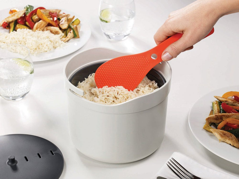 Joseph Joseph 45002 M-Cuisine kuchenka mikrofalowa ziarno, plastik, pomarańczowy/beżowy