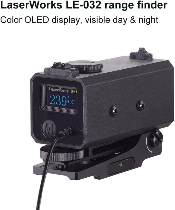 LifBetter Laserowy dalmierz golfowy, laserowy miernik odległości, narzędzie myśliwskie do pomiaru prędkości golfa, polowania i wędrówek