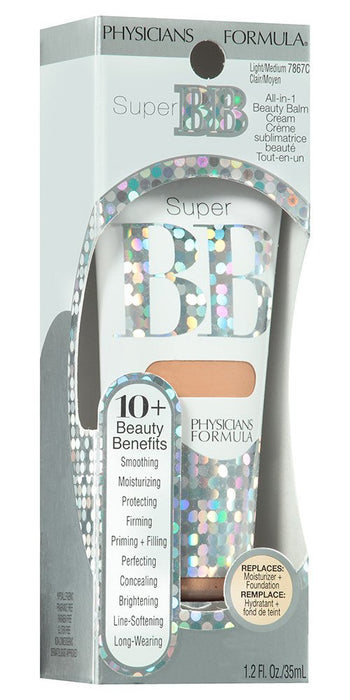 Physicians Formula Super Bb Beauty Balm Cream, Leggero/Medio - 35 Ml