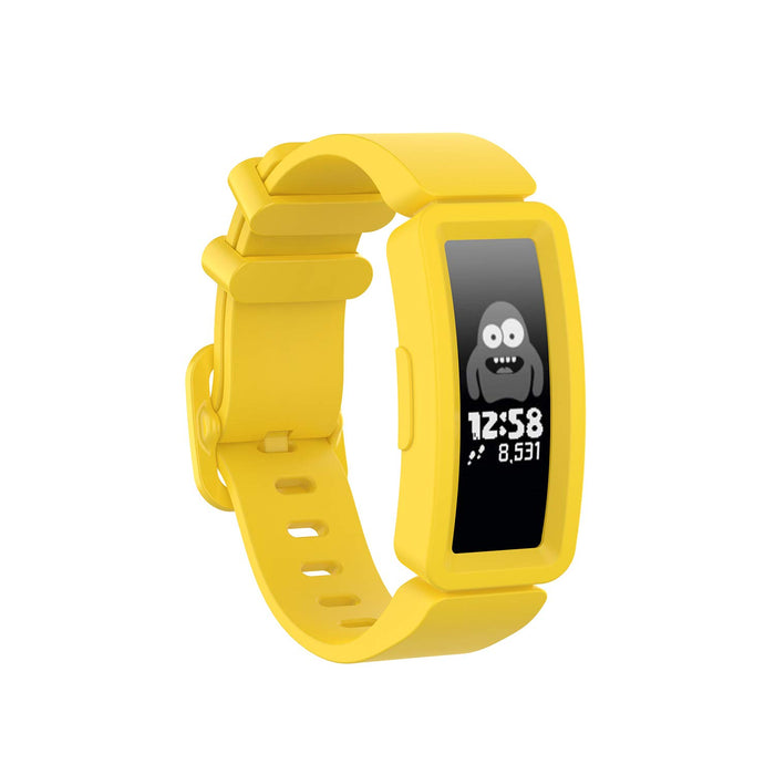 Tencloud Zapasowe paski kompatybilne z paskiem Fitbit Ace 2, miękkie silikonowe elastyczne opaski na nadgarstek opaska na ramię do trackera aktywności Ace 2 do rozmiaru 11,5-19 cm