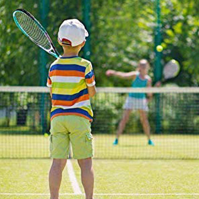 Senston Junior/dziecięca rakieta tenisowa z torbą na rakietę, lekka rakieta tenisowa 19/23 dla dzieci/chłopców/dziewcząt, 1 uchwyt, 1 amortyzatory wibracyjne
