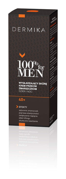 DERMIKA 100% FOR MEN Krem wygładzający 40+ 50ml