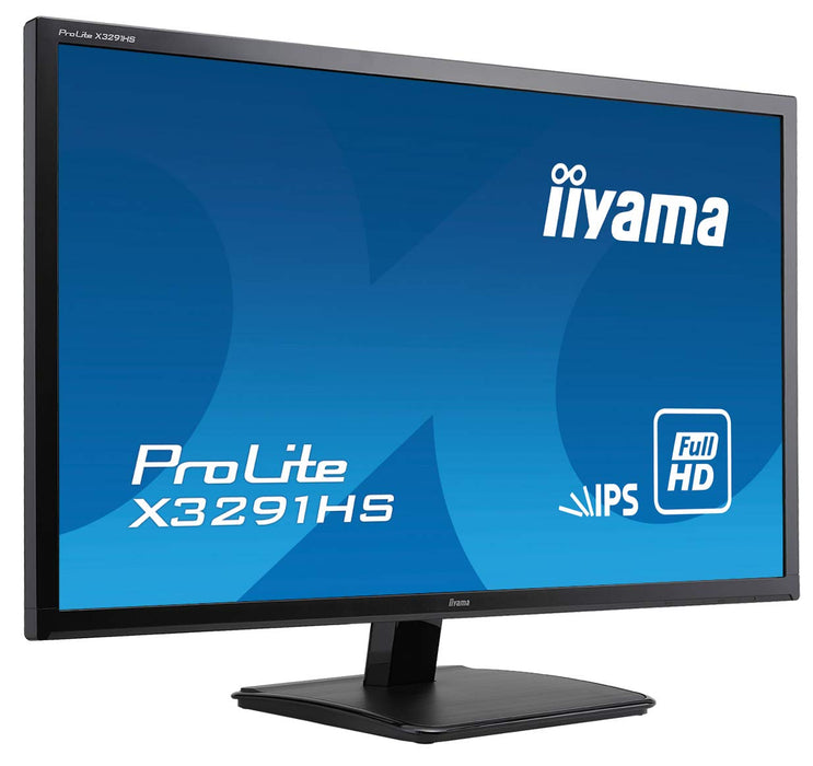 iiyama Prolite X3291HS-B1 80,1 cm (32 cale) monitor LED AH-IPS Full-HD (VGA, DVI, HDMI) czarny