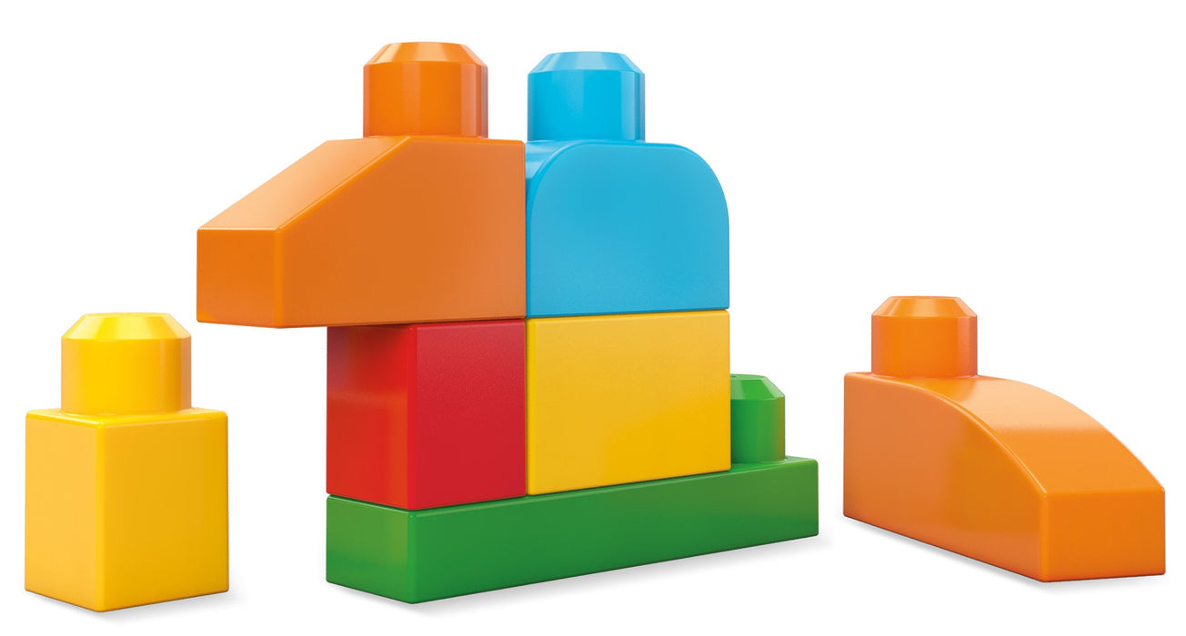 Mega Deluxe Torba z Klockami, Wielokolorowy, 150 Elementów