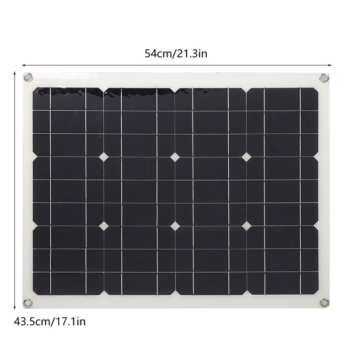 Ładowarka Słoneczna, Ładowarka Słoneczna Panelowa 5V Półelastyczna 40W do Samochodu dla Małego AGD