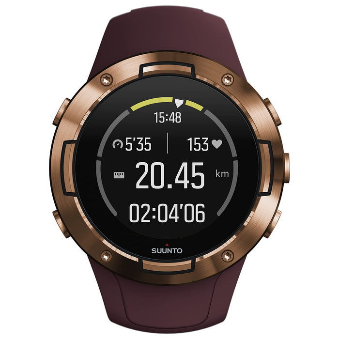 Suunto 5 lekkich, kompaktowych zegarków sportowych GPS z 24/7 Activity Tracker i pomiarem tętna na nadgarstku