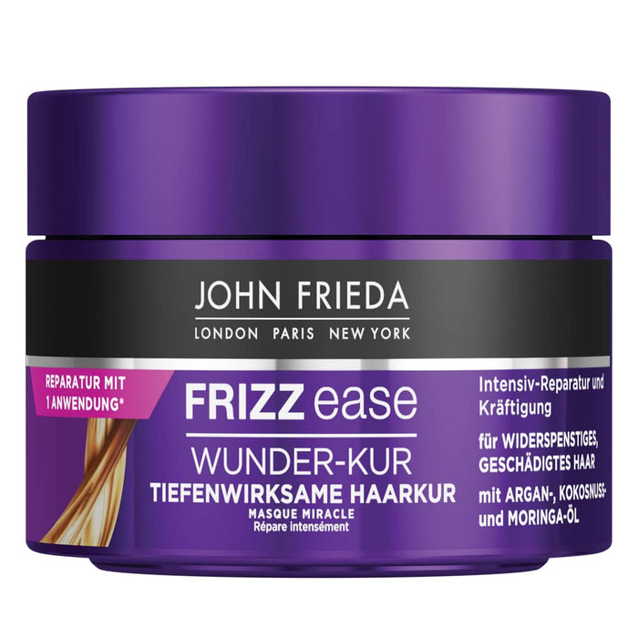 John Frieda Frizz Ease Wunder-Kur - głęboko skuteczna kuracja do włosów - zawartość: 250 ml - do niesfornych włosów - intensywna naprawa i wzmocnienie