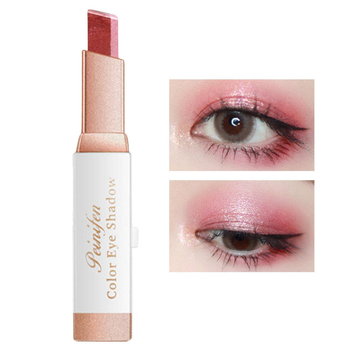 Cienie w sztyfcie | Brokatowe Gradientowe Cienie Do Powiek,Gradient Matte Glitter Makeup Eye Shadow Pen Lazy Eyeshadow Makeup Nowicjusz Loandicy