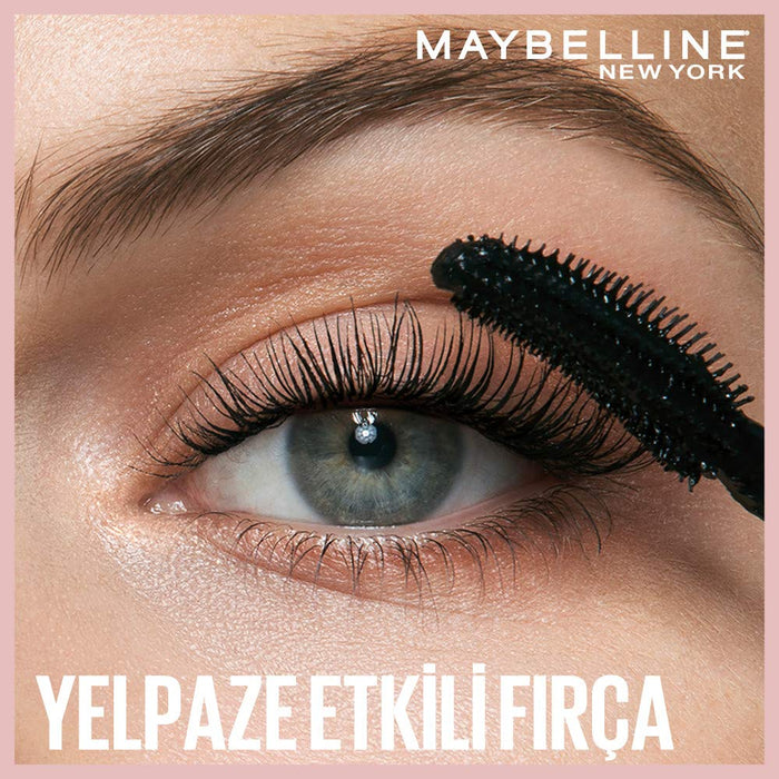 Maybelline New York Lash Sensational wodoodporny rozdzielający i pogrubiający tusz do rzęs, maskara nadająca objętość bez grudek i sklejania, 01 Black, 9,5 ml