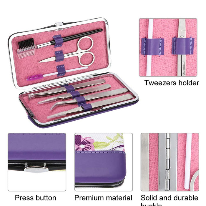 Narzędzia do przedłużania rzęs, lekkie przenośne do przenoszenia przedłużanie rzęs do domu do makijażu dla dziewczynek dla kobiet