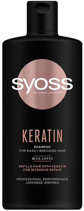Syoss Keratin szampon do włosów słabych i łamliwych 440ml