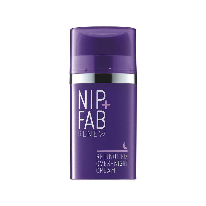 Nip + Fab Retinol Fix Overnight 0.1% Retinol Cream | Krem na Noc z Retinolem | Krem na Przebarwienia | Przeciwzmarszczkowy | Kwas Hialuronowy