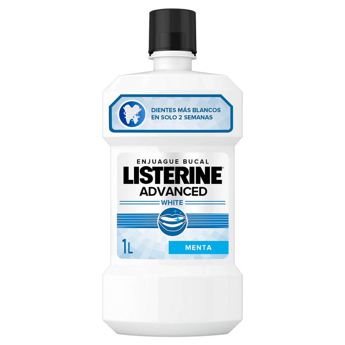 Listerine ‎87987 Środek do Płukania Ust, 1 l, Przezroczysty