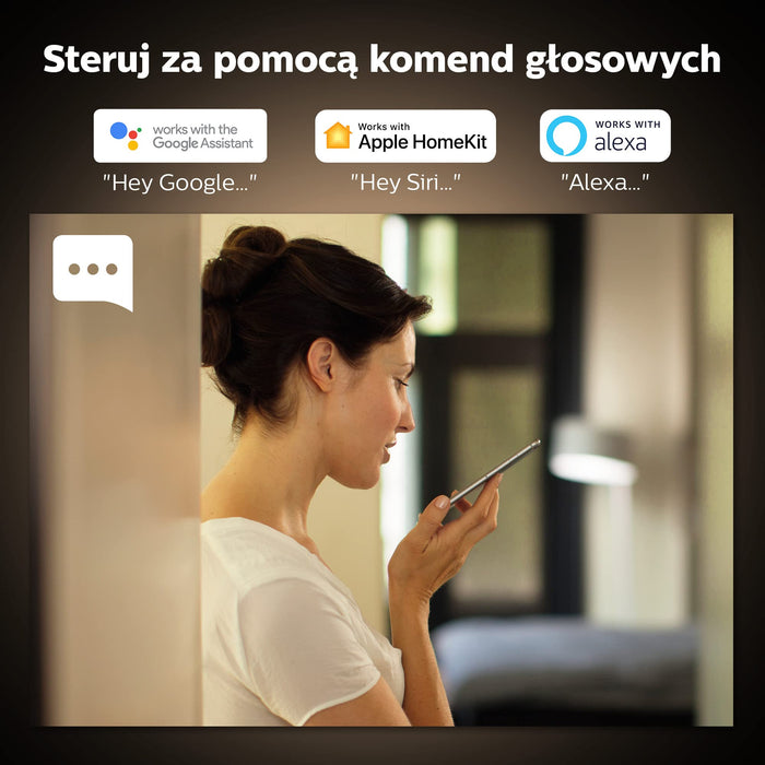 Philips Hue White ambiance Żarówka E27 1600 lm 13W (100W), wiele odcieni bieli, możliwość przyciemniania, inteligentne oświetlenie
