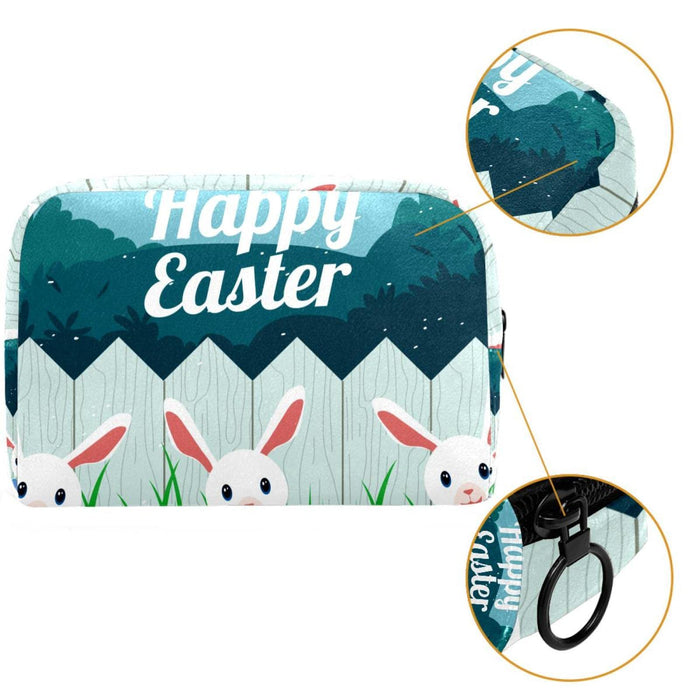 Kosmetyczka torba toaletowa torba podróżna Happy Easter Bunny jajko słodkie króliki