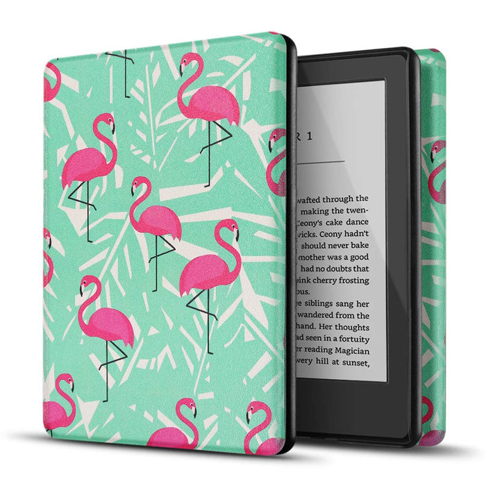 TNP etui do Kindle generacji 10- Cienkie i lekkie etui z funkcją automatycznego uśpienia i budzenia dla Amazon Kindle 6 cali, wersja 2019 10 generacji (Flaminant)