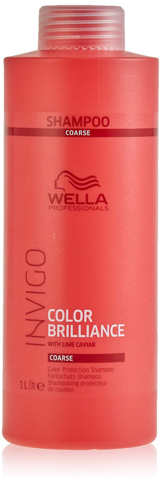 Wella Professionals Invigo Color Brilliance Color Protection Shampoo Coarse, 1000 ml