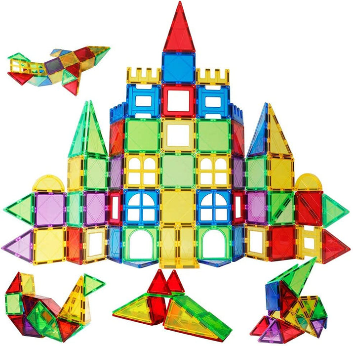 MAGBLOCK Magnetyczne klocki konstrukcyjne dla dzieci magnetyczne płytki kreatywność edukacyjna zabawki konstrukcyjne klocki dla chłopców dziewcząt prezent dla malucha
