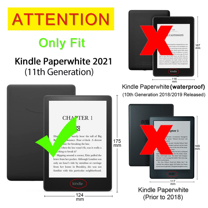 Acelive Etui kompatybilne z Kindle Paperwhite 6,8" 11. generacji (modele z 2021)