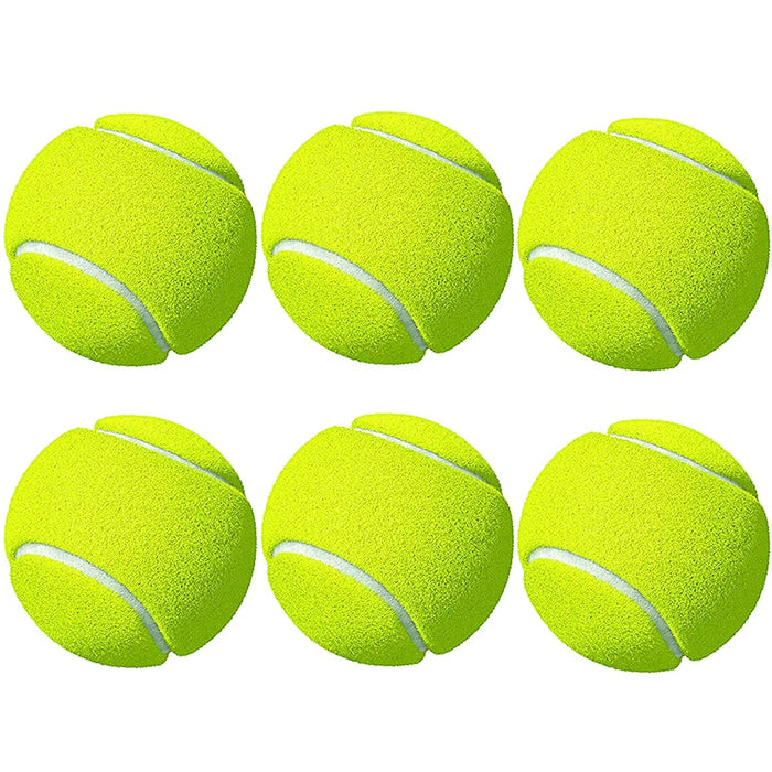 Piłki tenisowe trening sport gra krykieta maszyna do rzucania i gry dla zwierząt domowych, 6 szt