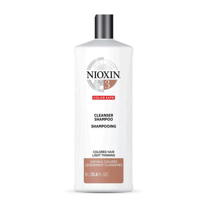 Nioxin System 3 Cleanser Szampon, 1 opakowanie (1 x 1000 ml)