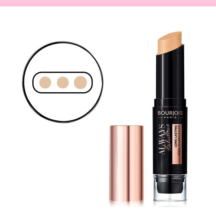 Bourjois Always Fabulous Stick kryjący podkład w sztyfcie nr 210 - Light Beige