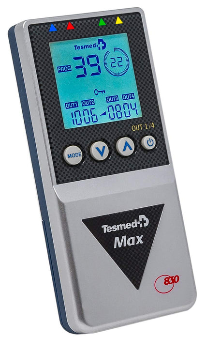 Tesmed MAX 830 z 20 profesjonalnymi elektrodami elektrostymulacyjnymi: maksymalna wydajność, mięśnie brzucha, budowa mięśni, napięcie i piękno, masaż tenisowy