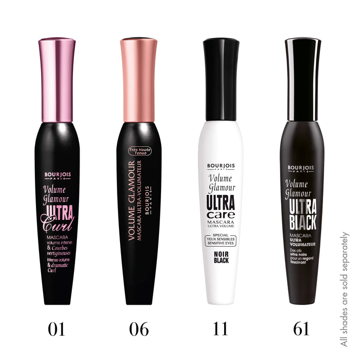 Bourjois Volume Glamour pogrubiający tusz do rzęs nr 61 - Ultra Black