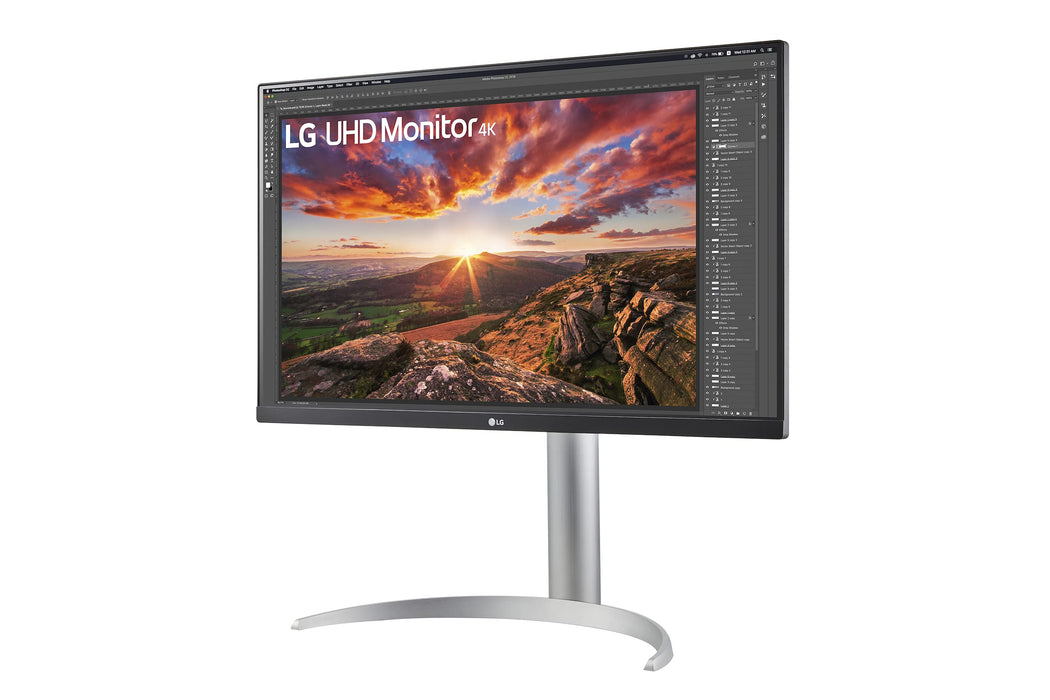 LG 27UP850-W 27 cali, Monitor Komputerowy, Czarny