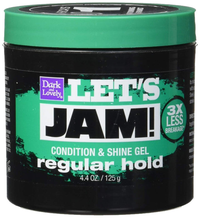 Let's Jam Shining & Cond. Gel 4.4 Oz Regular Hold