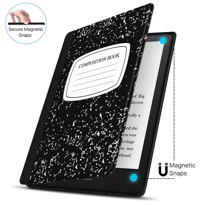 TNP etui ochronne do Kindle Paperwhite 2021 6,8 cala 11 generacji/Kindle Paperwhite 2021 Signature Edition, etui i etui do czytania Kindle Paperwhite, kolor książki