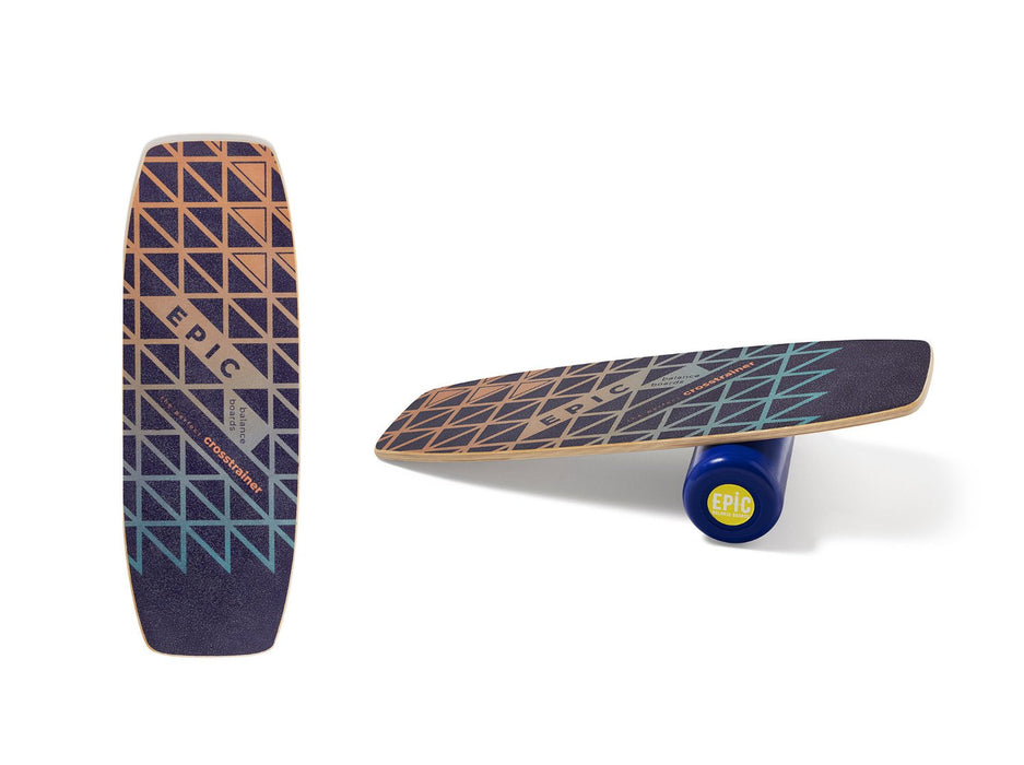 Epic Gamma + Floor MAT Balance Board - Balance Trainer - Epic Balanceboards
