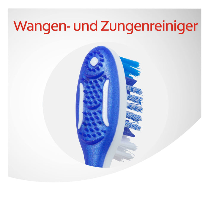 Colgate Szczoteczka do zębów Total środek czyszczący, zestaw 2 szt. – ręczna szczoteczka do zębów czyści powierzchnie zębów, języki, policzki i głęboko w przestrzeni między zębami
