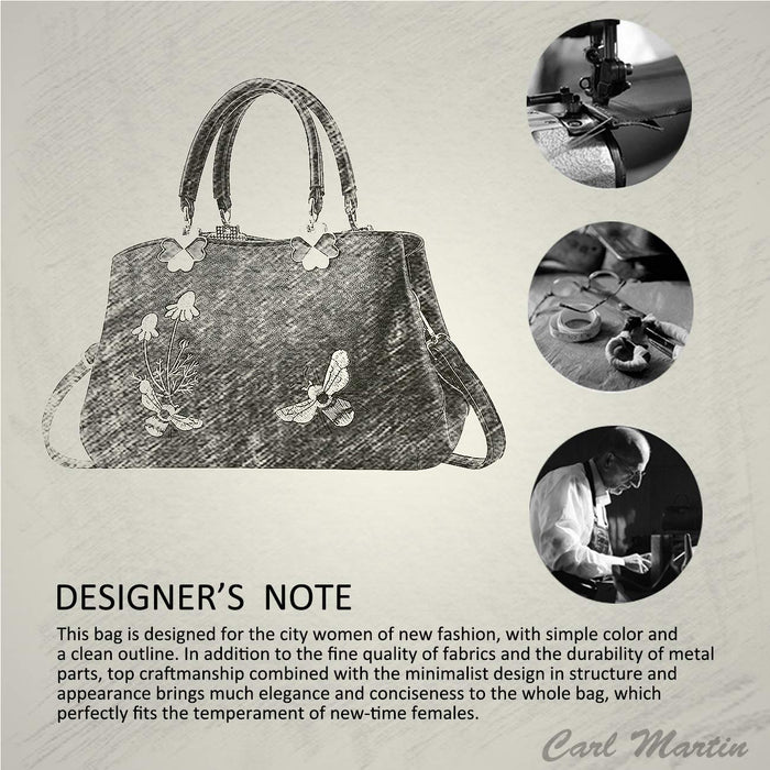 NICOLE&DORIS torebka damska modna torba na ramię portmonetka retro torba na ramię kobieta haft