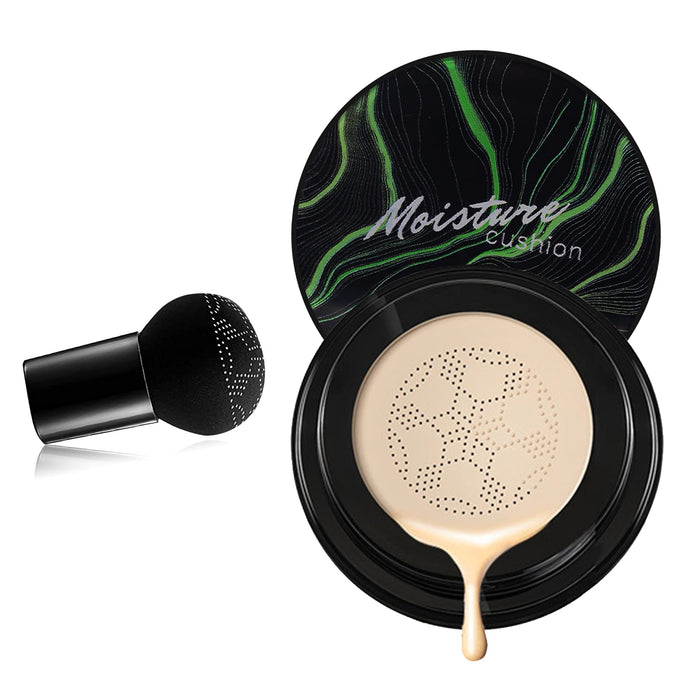 Poduszka Grzyb CC Krem, Głowa Grzyba Poduszka Powietrzna BB Kremowy, CC Krem, Korektor Trwały Nude Makijaż Nawilżający Rozjaśniający (Naturalny)