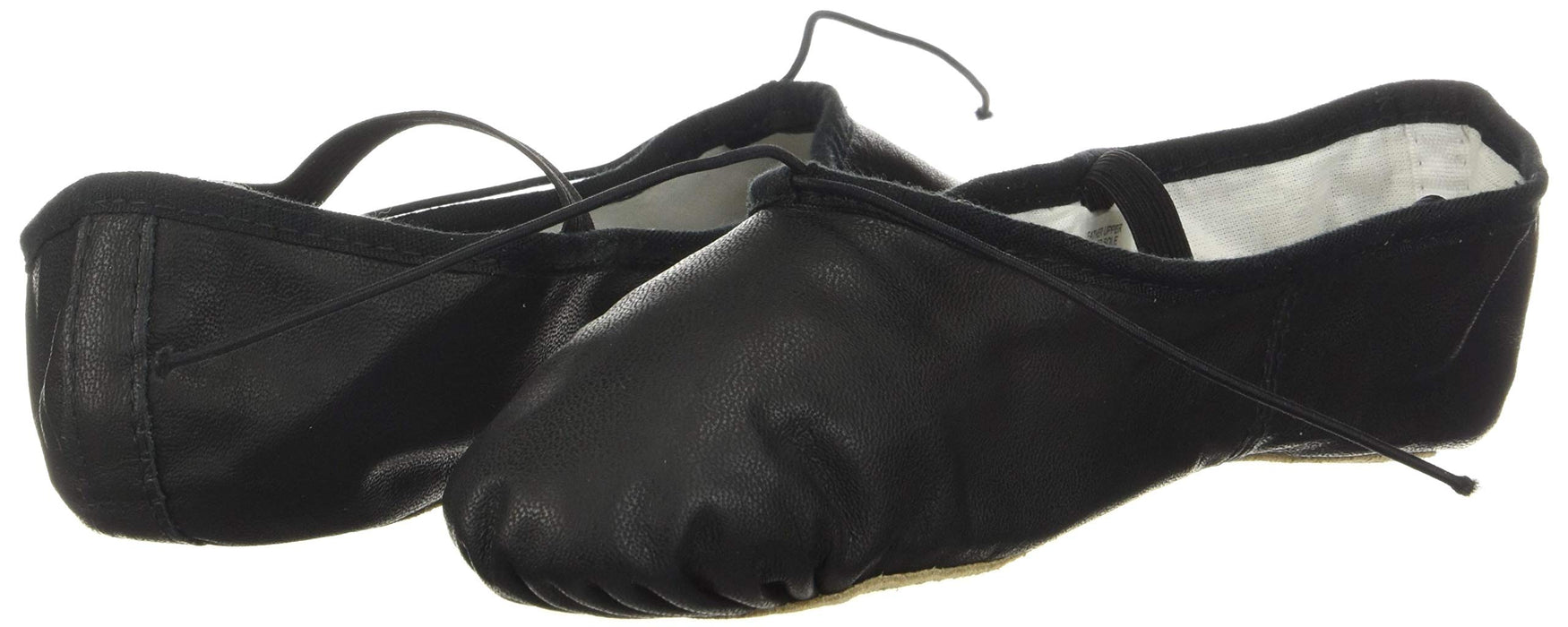 Bloch kobiety S0205L Bloch Dance damskie Dansoft pełna podeszwa skórzane kapcie baletowe/buty, Czarny - 36.5 EU