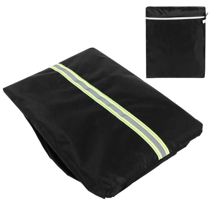 Pokrowce na patio, odporne na promieniowanie UV pokrowce na meble ogrodowe Pokrowiec na meble Pyłoszczelny 128x 71cm Odblaskowy nylon Oxford Okrągły na zestaw do jadalni na świeżym powietrzu