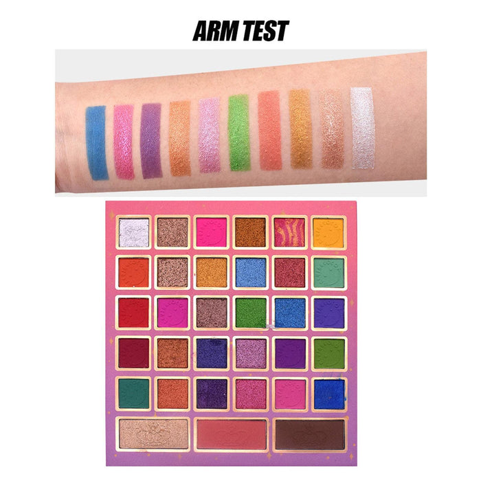 Matowe palety kolorowych cieni do powiek, Matowe Palety Cieni Do Powiek Długotrwałe Silnie Napigmentowane, 93 odcienie wysoce pigmentowane cienie do powiek długotrwały odcień Ylyy