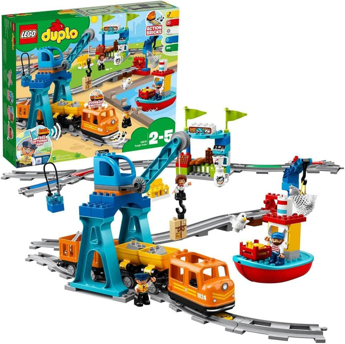 LEGO DUPLO 10875 Pociąg towarowy — zabawka dla dzieci
