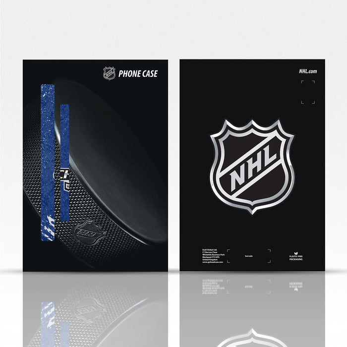 Head Case Designs Oficjalnie Licencjonowany NHL Tekstura krazka St Louis Blues Skórzany Portfel Etui Kompatybilny z Kindle Paperwhite 1/2 / 3