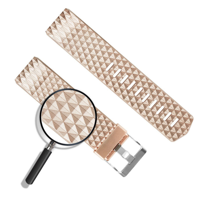 Tobfit Bransoletka do zegarka na rękę Fitbit Charge 2, zamiennik silikonu, sportowa i fitness bransoletka do zegarka na rękę Fitbit Charge 2 (bez zegarka)