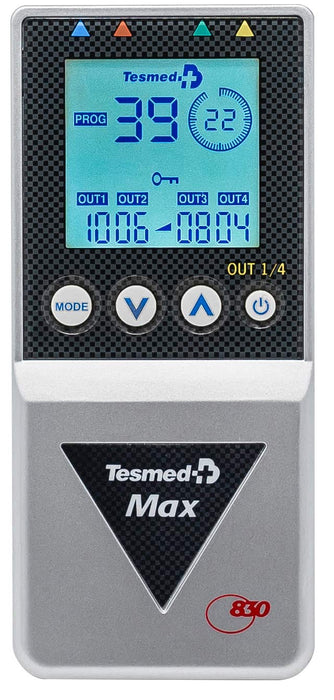 Tesmed MAX 830 z 20 profesjonalnymi elektrodami elektrostymulacyjnymi: maksymalna wydajność, mięśnie brzucha, budowa mięśni, napięcie i piękno, masaż tenisowy