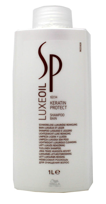 Wella SP System Professional Luxeoil Keratynowy szampon, 1 opakowanie (1 x 1 l)
