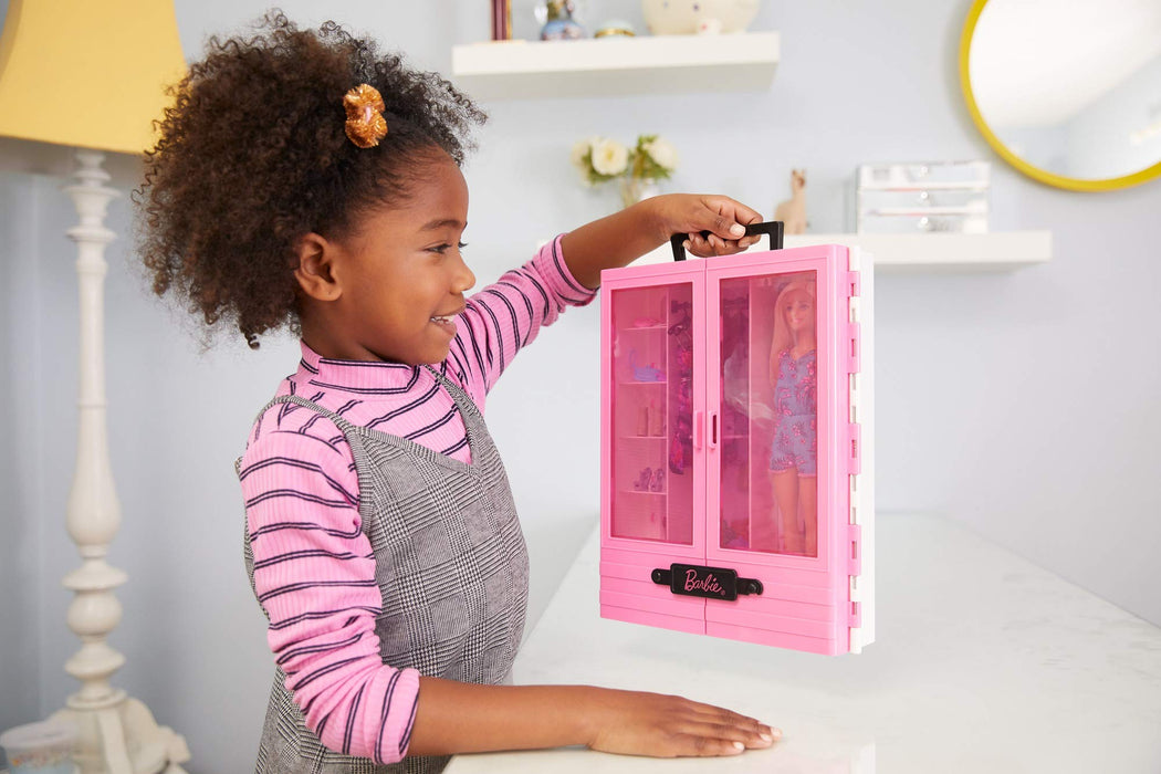 Barbie, Fashionistas Szafa Na Ubranka + Lalka, Ubranka I Akcesoria GBK12