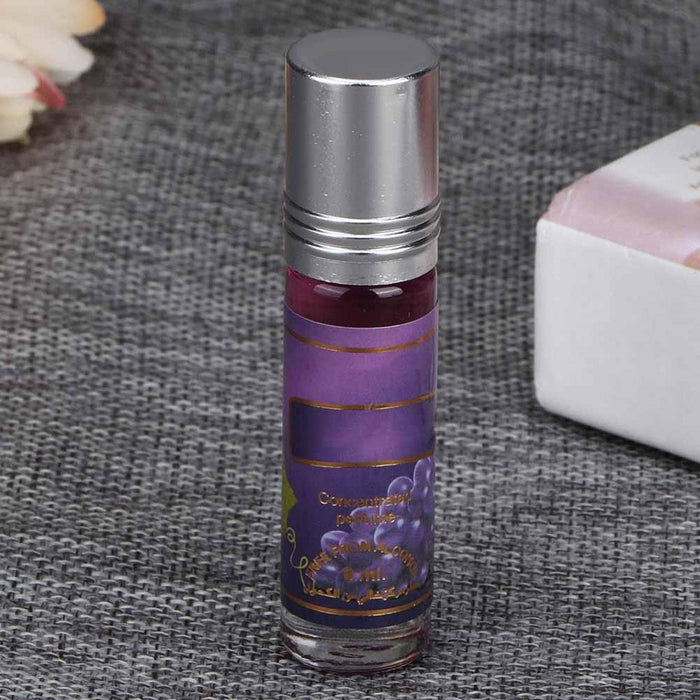 Perfumy muzułmańskie, ekstrakty roślinne Perfumy bezalkoholowe Religijne artykuły do perfum islamskich 6 ml Roll on Bottle(Purple Box CRFUME)