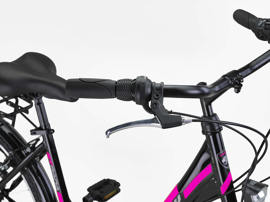 Chillaxx Strada Premium rower miejski, rozmiar koła 26" i 28", dla dziewcząt, chłopców, mężczyzn i kobiet, 21 biegów, rower holenderski