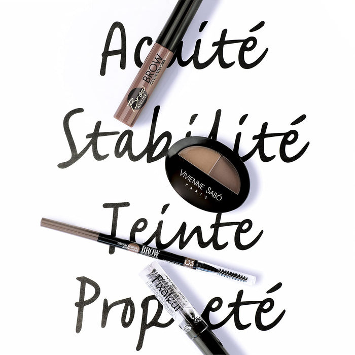 Vivienne Sabo - Automatic Brow Pencil, kolor: brązowy, typ: soft brown