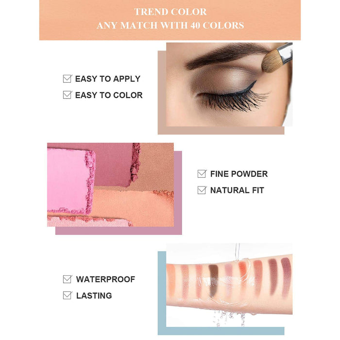 Podstawowy zestaw do makijażu | niezbędny zestaw startowy do makijażu All-in-One zestawy prezentowe do makijażu, z torbą do przechowywania przenośna podróżna paleta do makijażu urodziny Boże Narodzenie zestaw prezentowy dla nastolatków i dorosłych