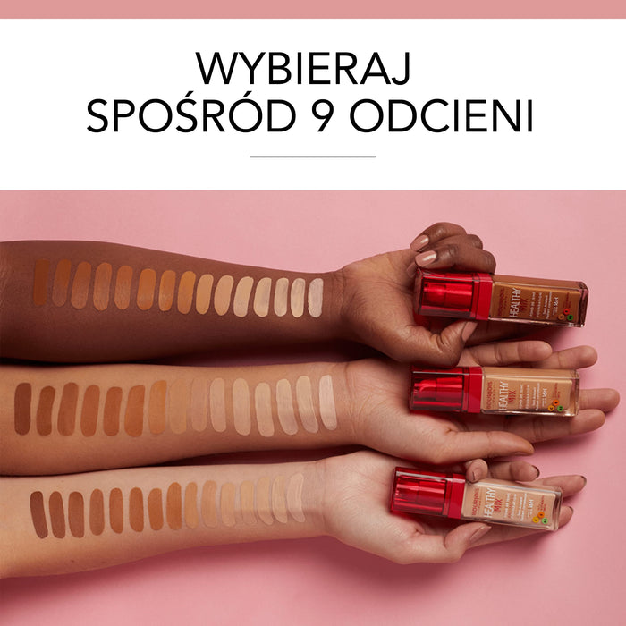 Bourjois Podkład Healthy Mix rozświetlający podkład nawilżający z witaminami nr 51,5 - Rose Vanilla